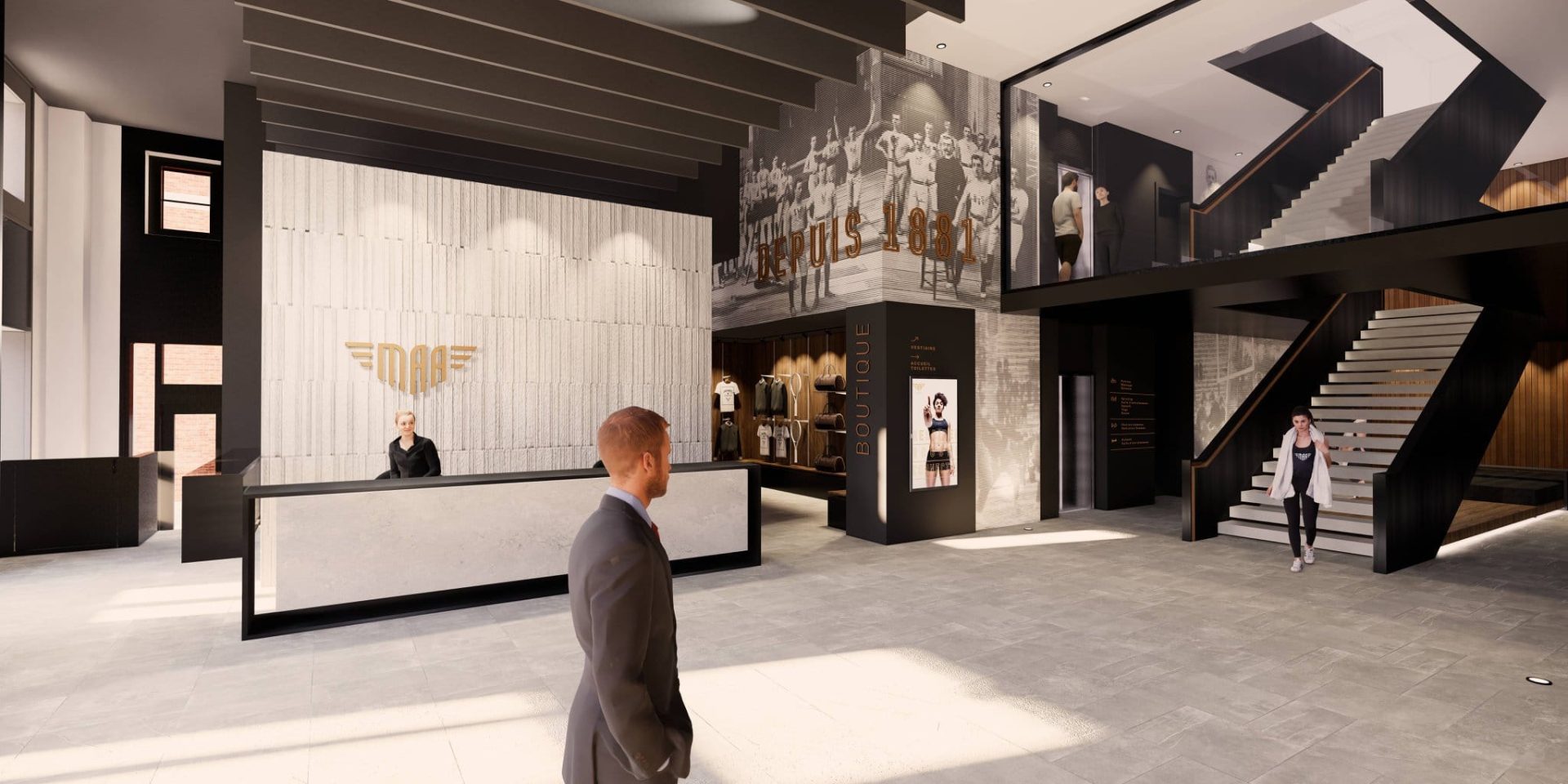 UNVEILING | The new design of the MAA Sports Club