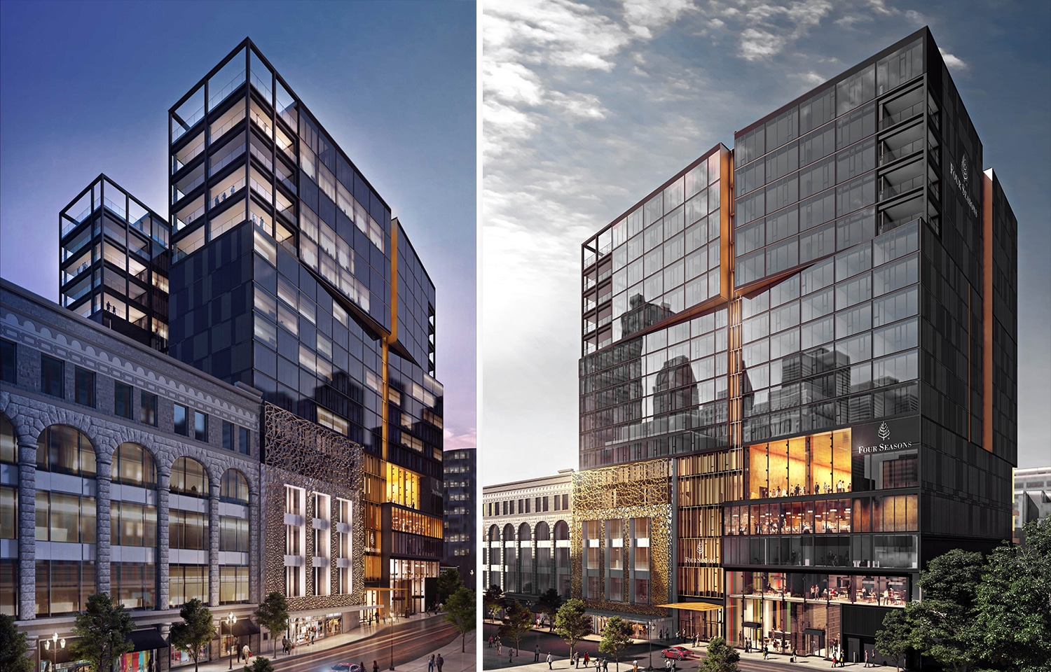 Le Four Seasons Montréal Hôtel & Résidences est officiellement ouvert!