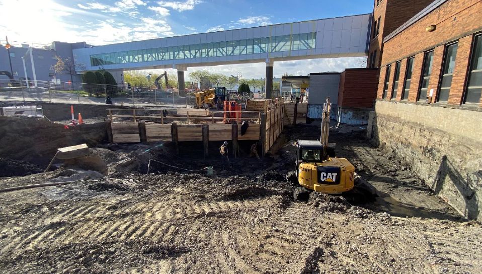 CONSTRUCTION SITE @ Expansion of the Verdun Hospital