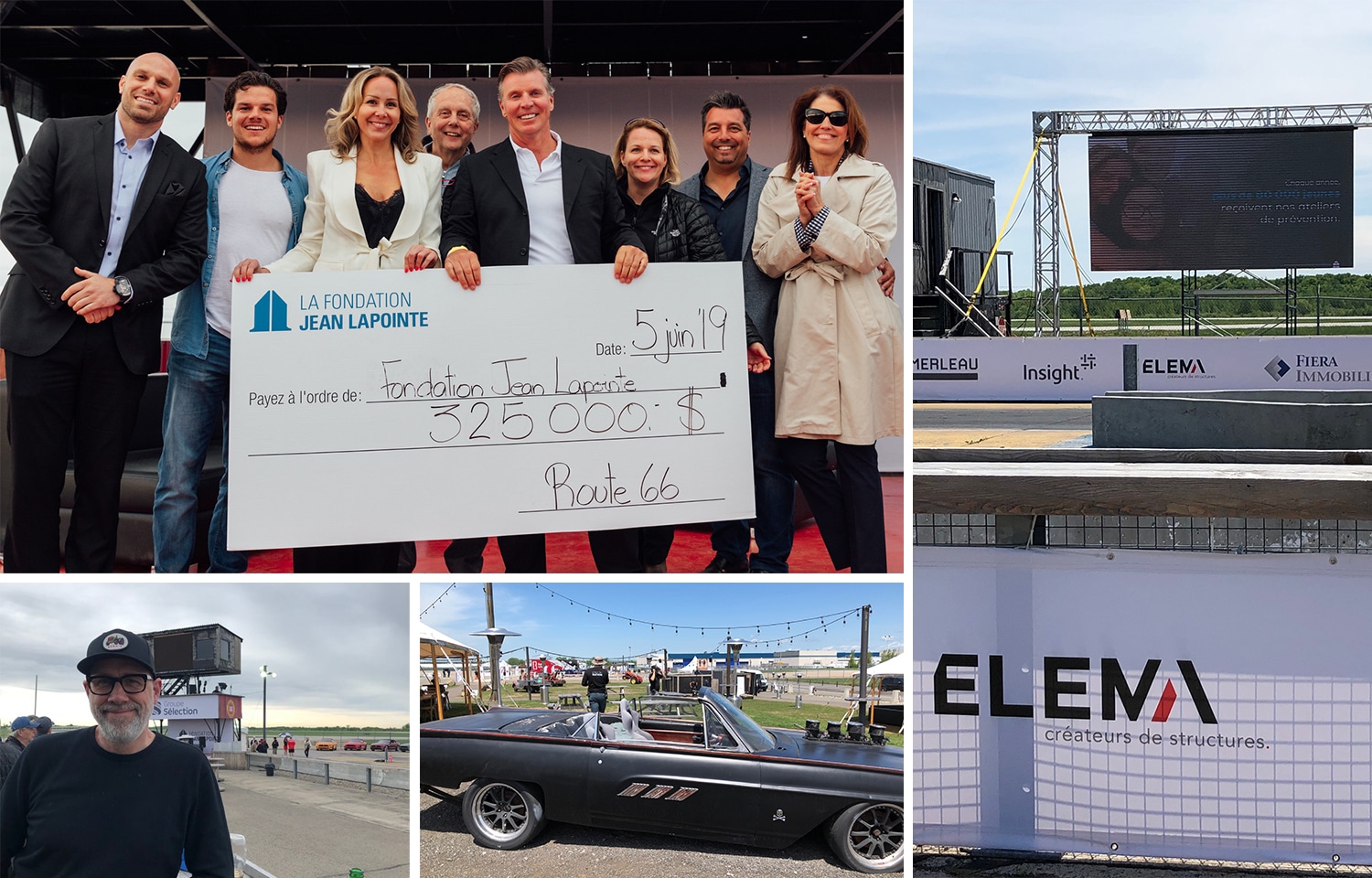 Participation à l’événement Route 66 au profit de la Fondation Jean Lapointe