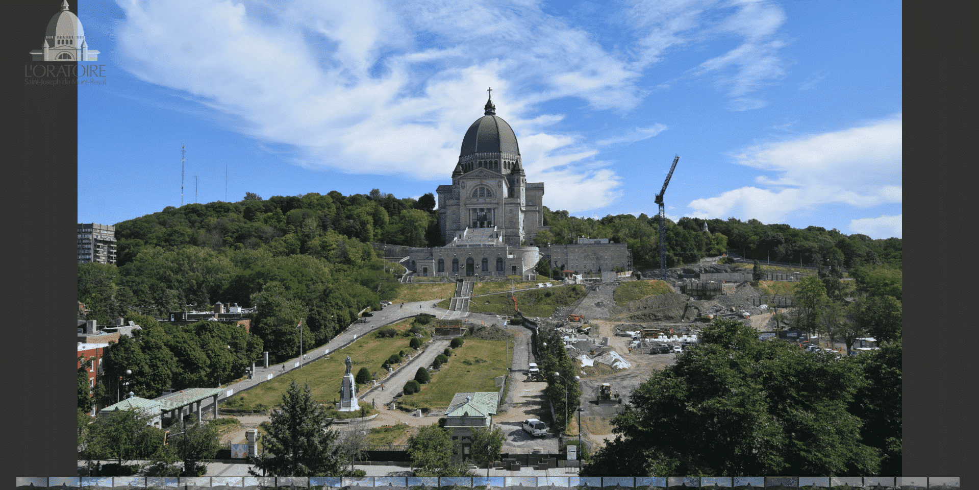 CONSTRUCTION SITE @ Saint-Joseph Oratory | Progress for the new reception pavilion