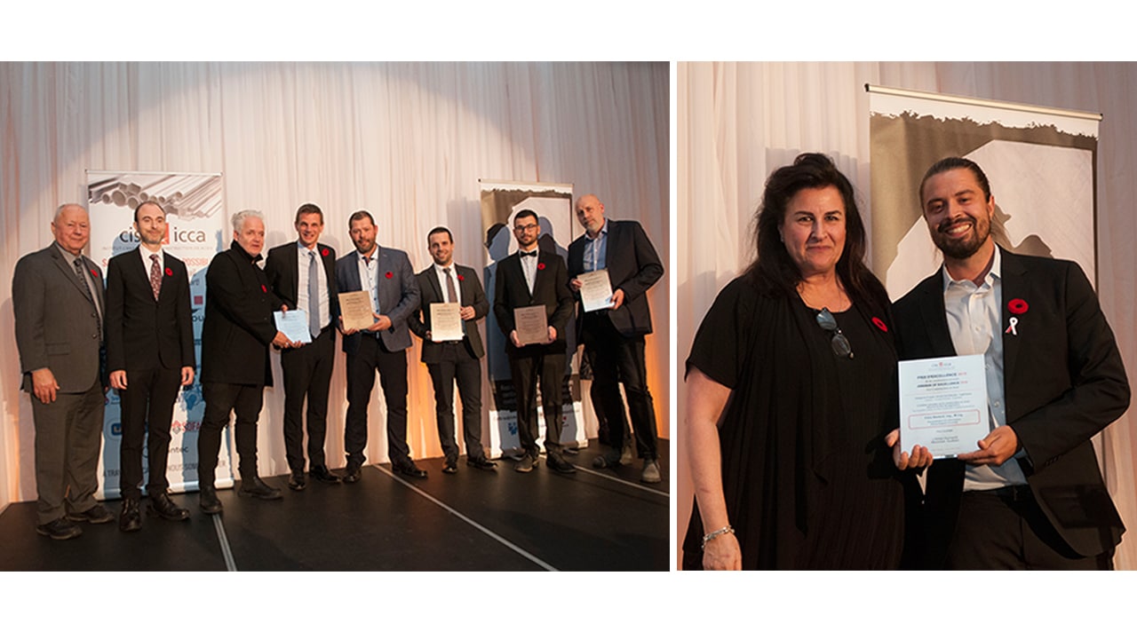 WINNER @ 21st CISC-Québec Awards of Excellence!