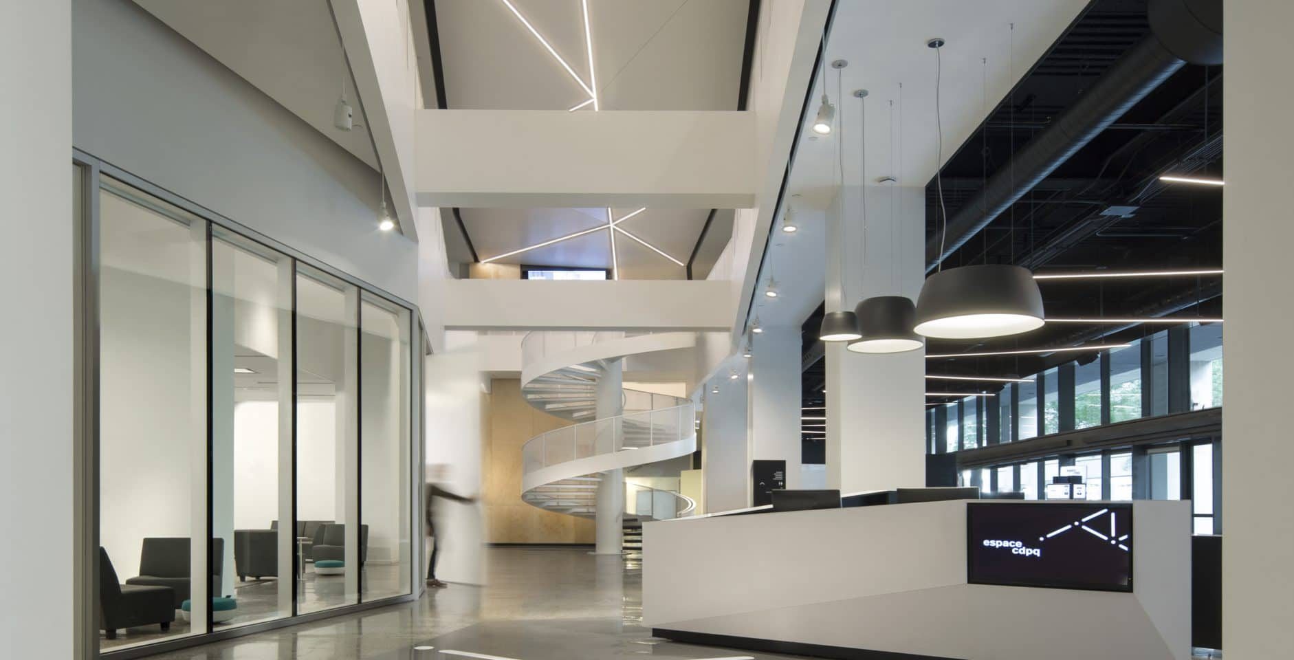 L’Espace CDPQ remporte un prix au 12e « International Design Awards »